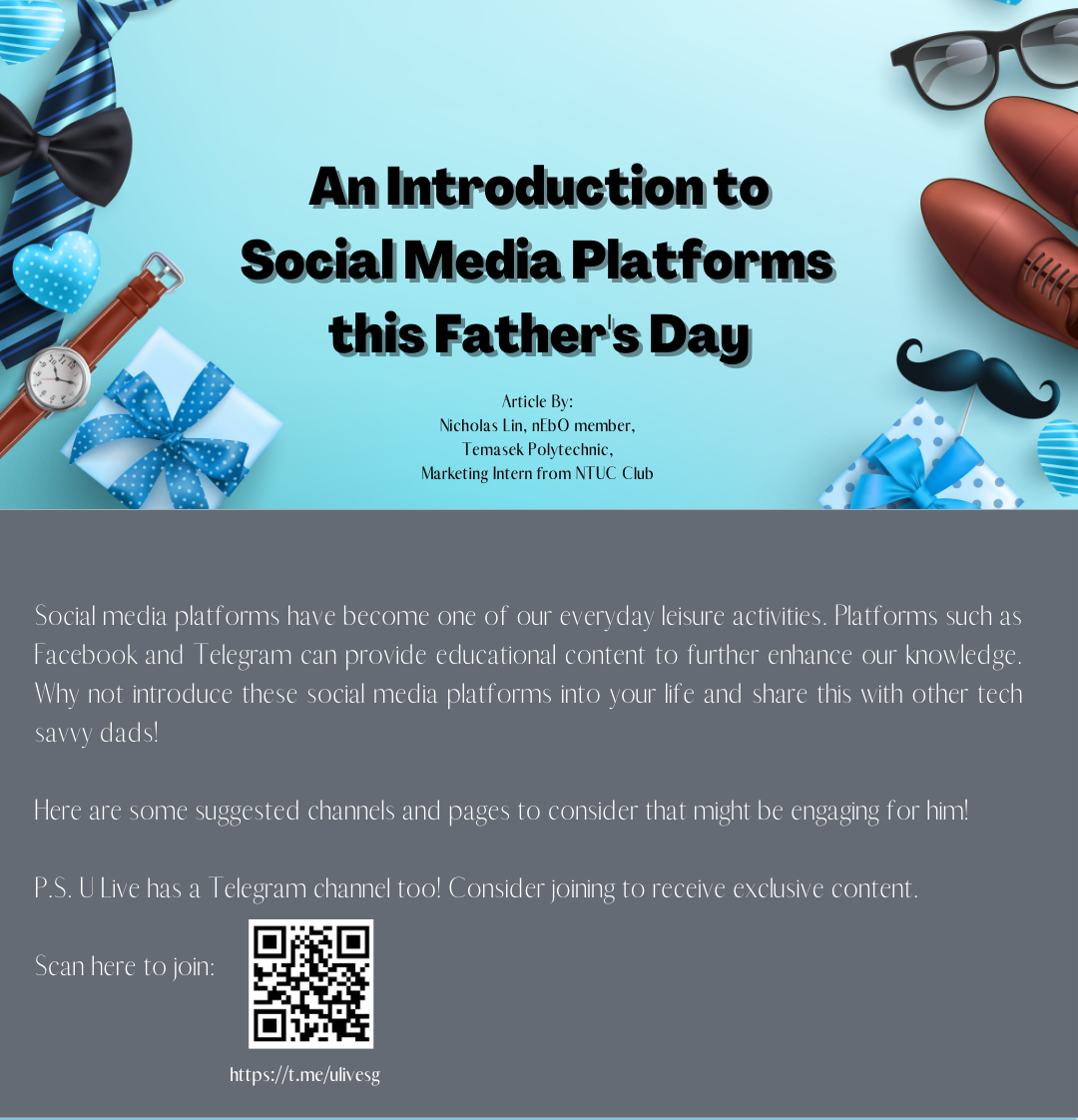 An Introduction to Social Media Platforms this Father's Day