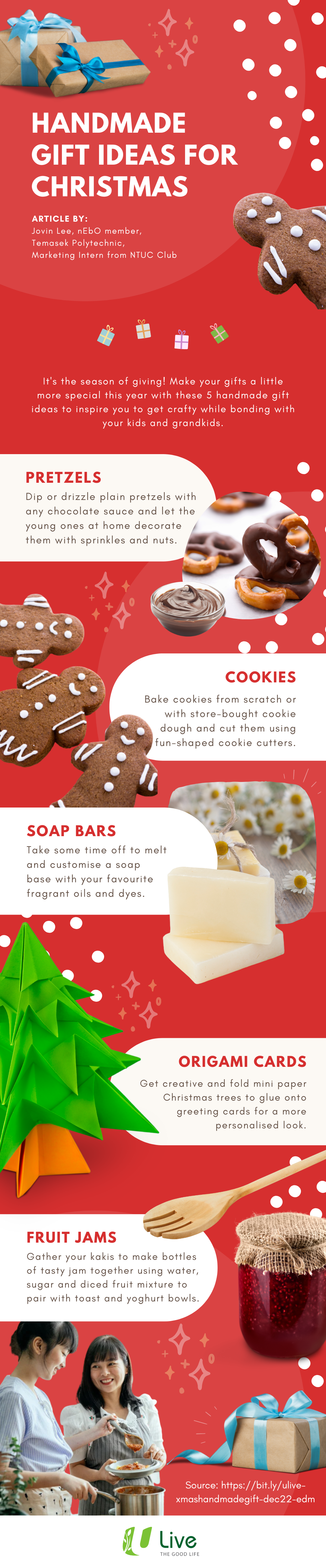 Handmade Christmas Gifts (Dec 22)