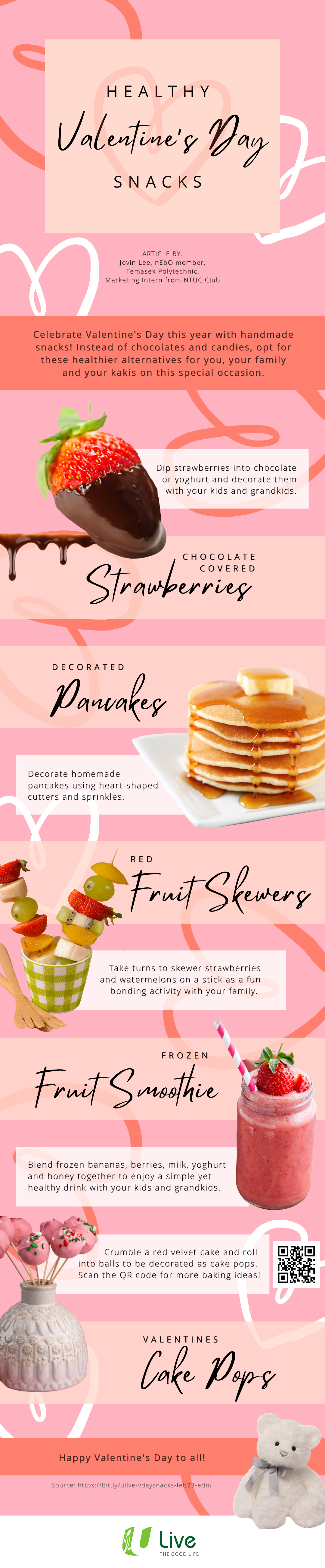 Healthy Valentine's Day Snacks