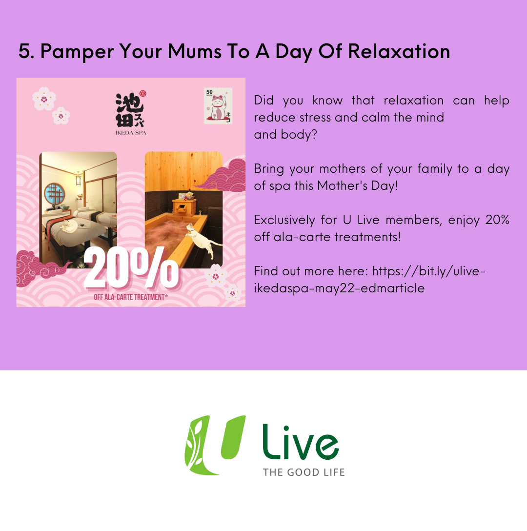Reward Your Mum This Mother's Day - Ikeda Spa