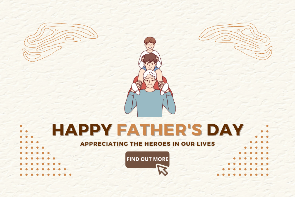U Live eDM Website Banner - Father's Day